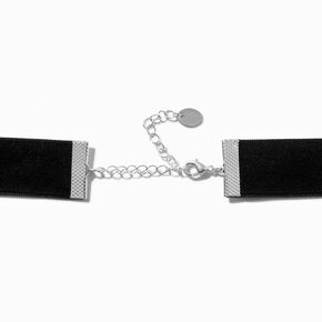 Mean Girls&trade; x ICING Silver-tone Star Velvet Choker Necklace,