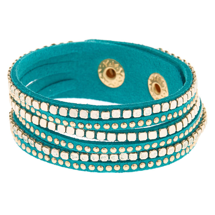 Western Wrap Bracelet - Turquoise,