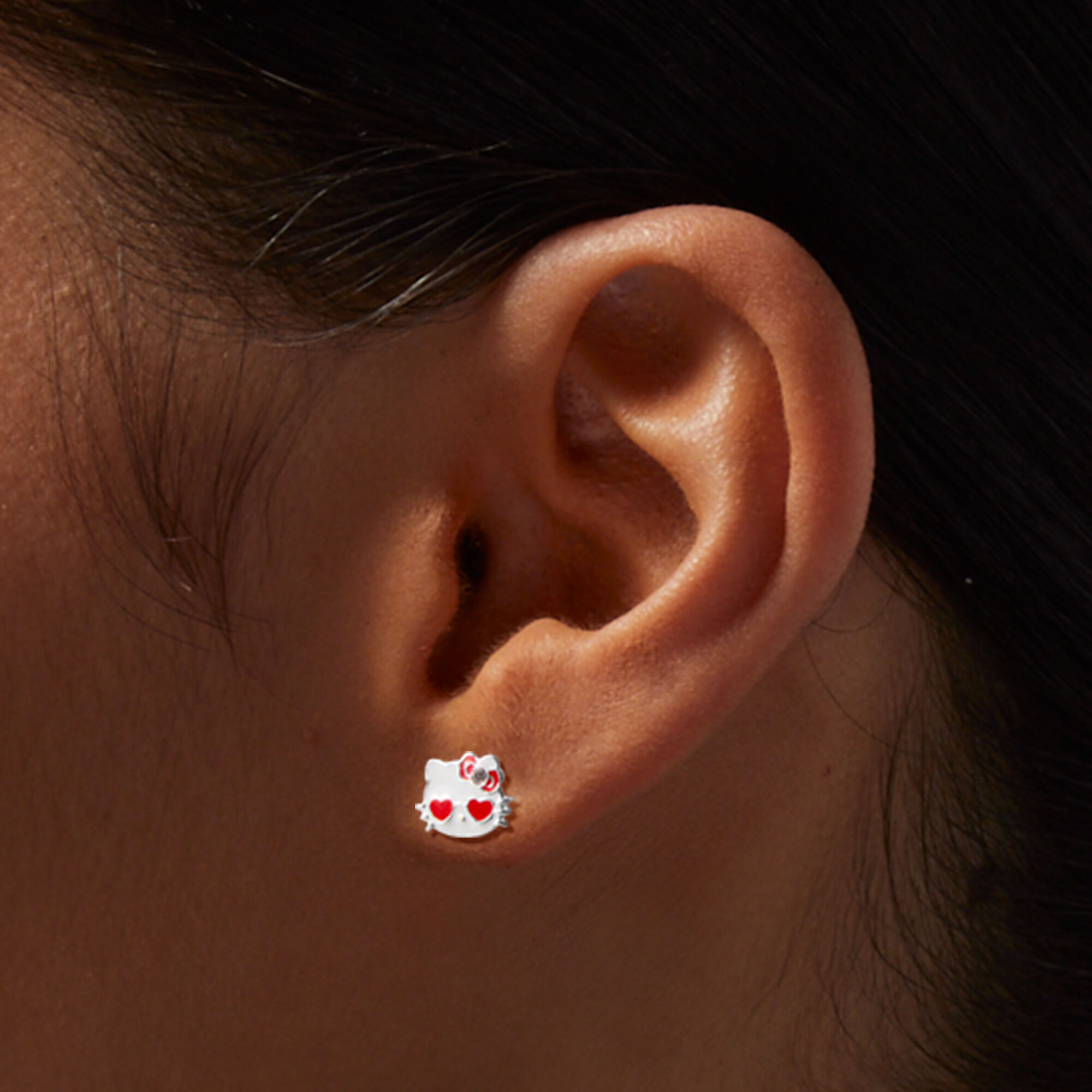 Hello kitty sterling silver earrings new arrivals