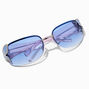 Embellished Blue Butterfly Sunglasses,