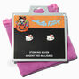 Sterling Silver Hello Kitty&reg; Halloween Stud Earrings,