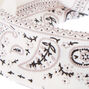 White Bandana Twisted Headwrap,