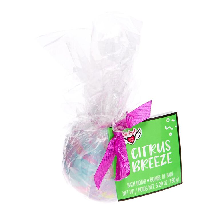 Citrus Breeze Pastel Round Bath Bomb,