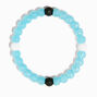 Glow In The Dark Blue Glitter Fortune Bracelet,