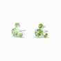 &copy;Disney Minnie Mouse Birthstone Sterling Silver Stud Earrings - August,