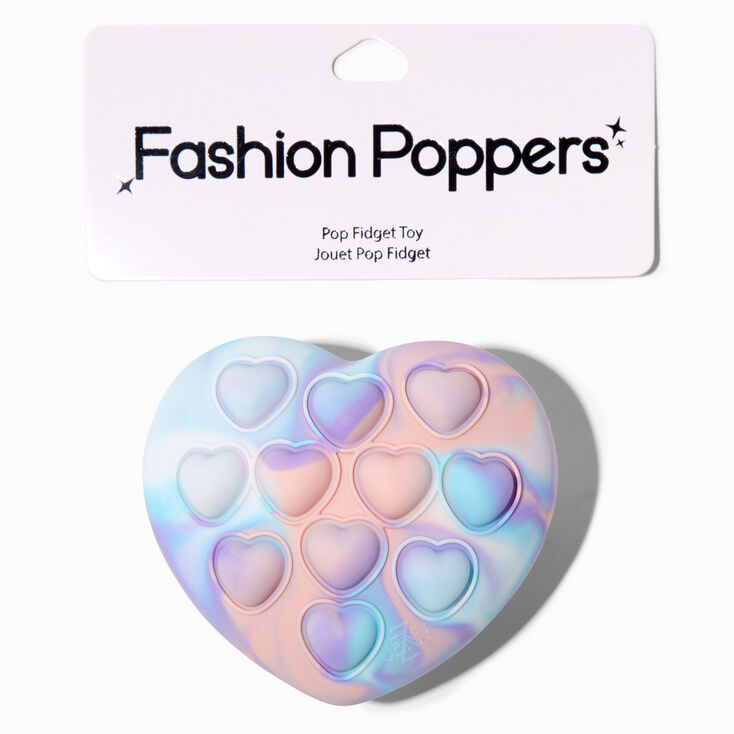 Marble Foil Hair Claw - Pink,
