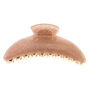 Glitter Hair Claw - Nude,