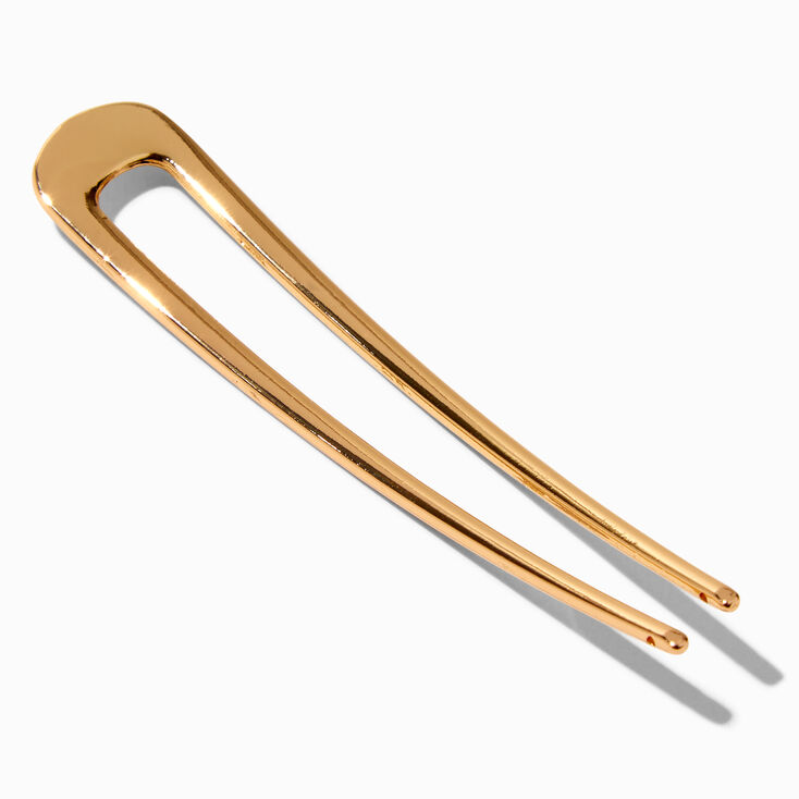 Gold-Tone Metal Hair Pin,