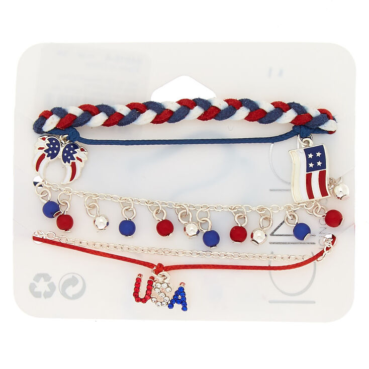 USA Mix Bracelets - 5 Pack,