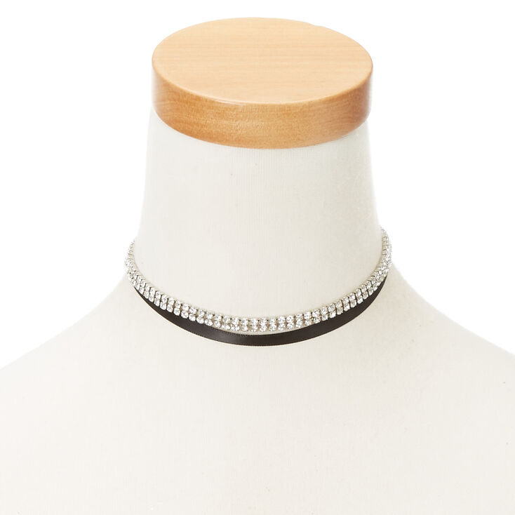Gem & Satin Choker,