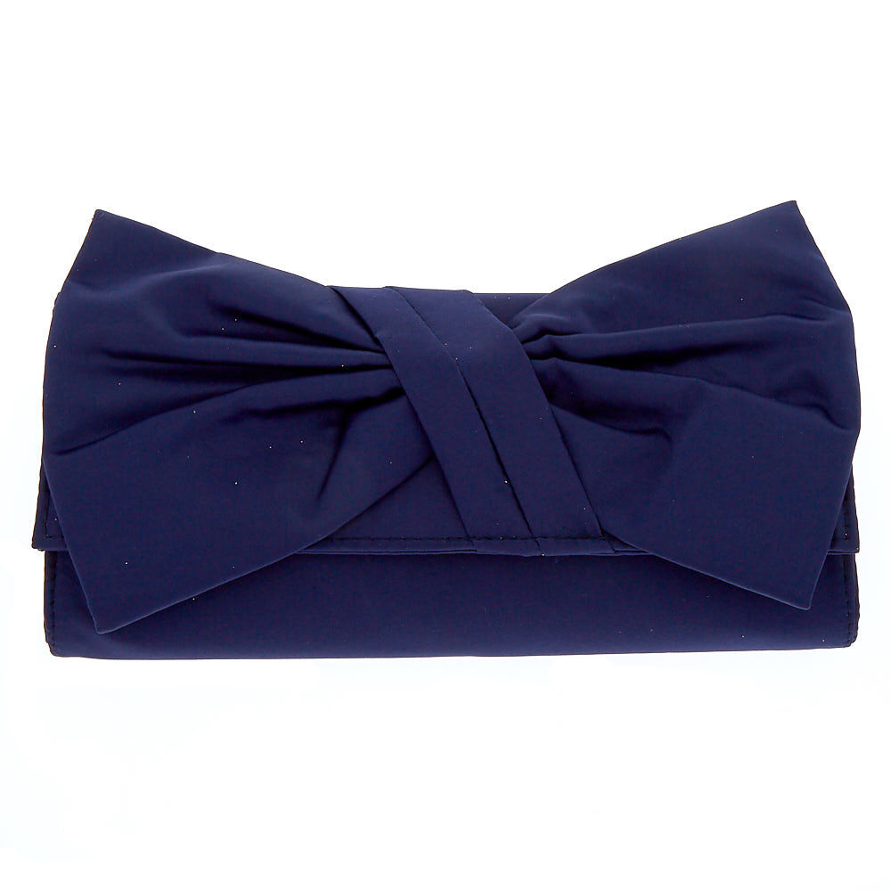 navy blue clutch bag