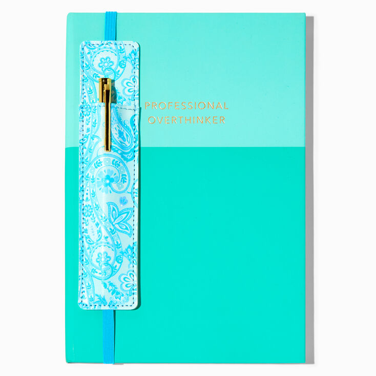 &quot;Professional Overthinker&quot; Journal With Pen,