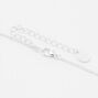 Silver Zodiac Charm Pendant Necklace - Pisces,
