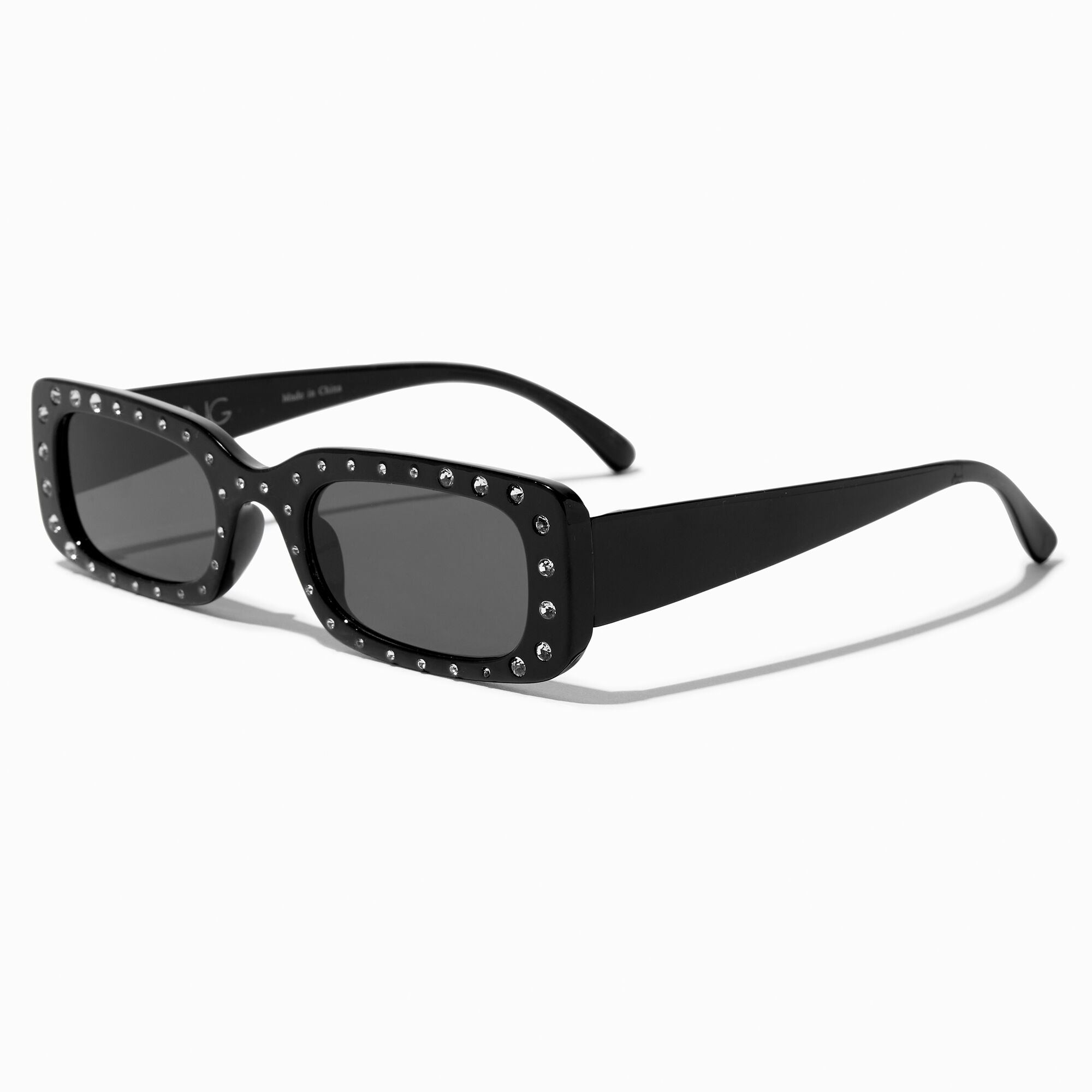 Rhinestone deals rimmed sunglasses