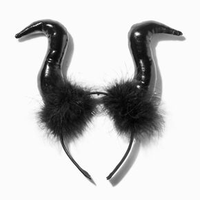 Curved Witch Horns Headband,