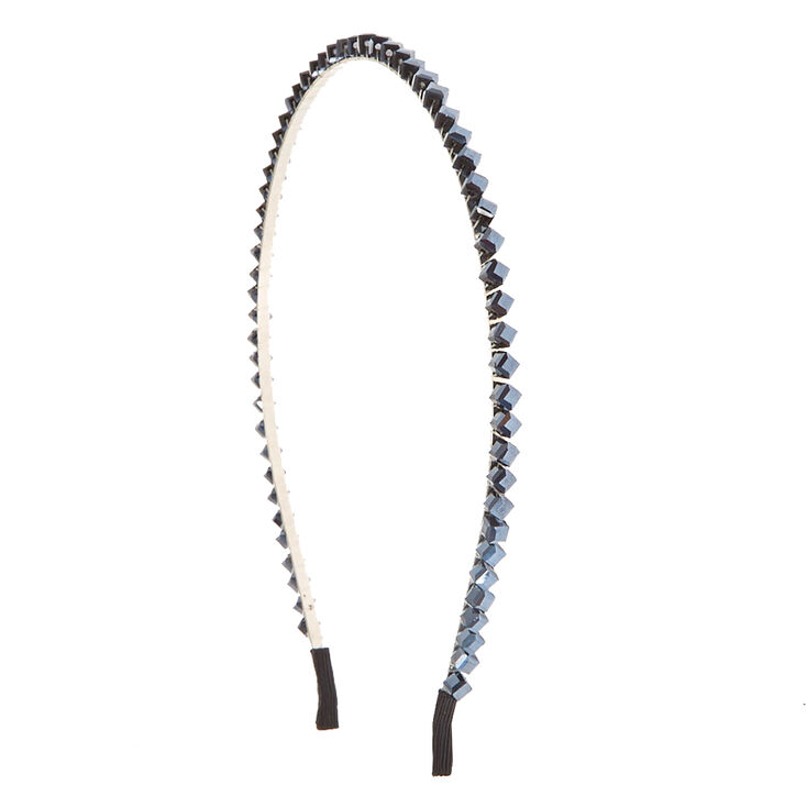 Square Cut Crystal Headband,