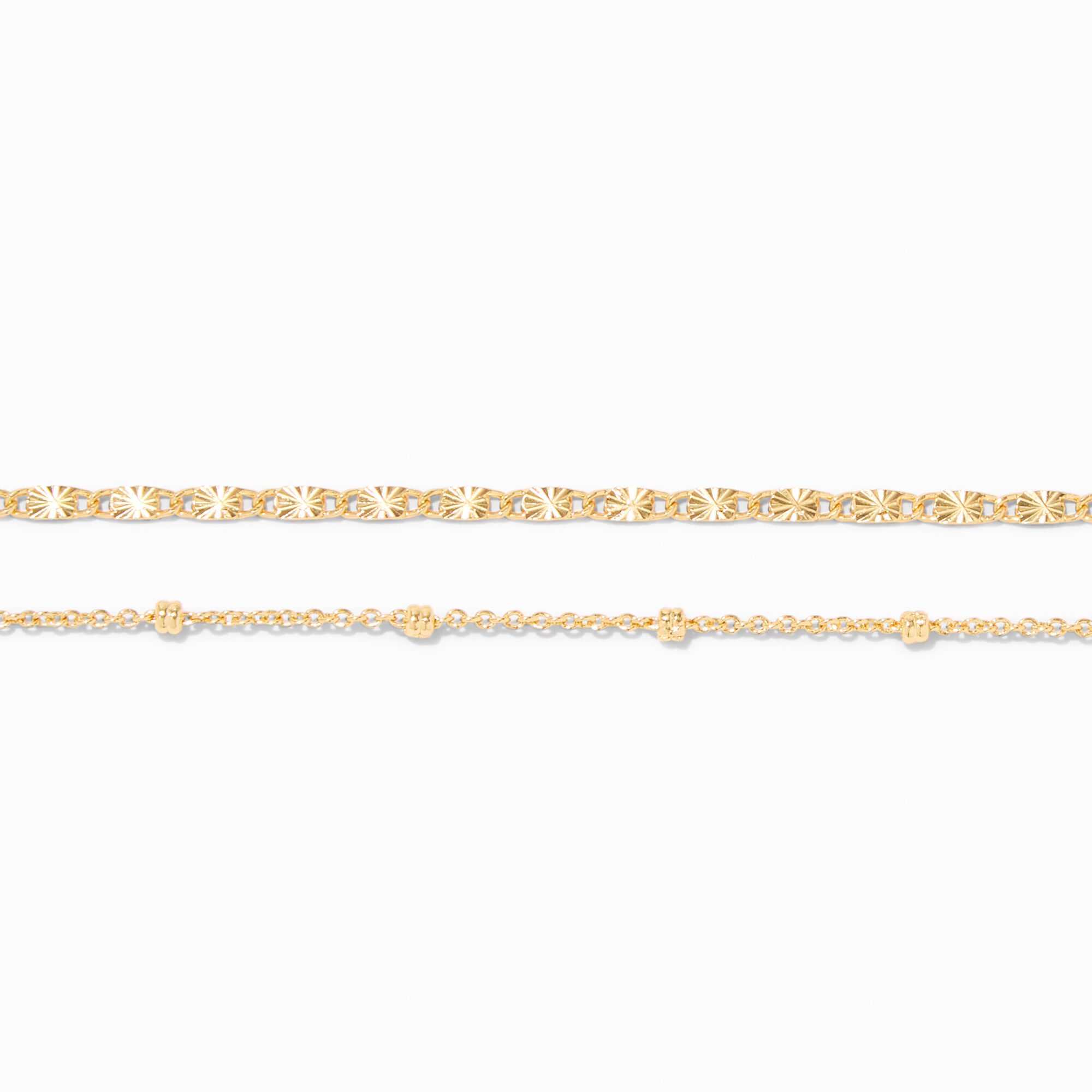 Solid Figaro Chain 18k Yellow Gold Filled Mens Bracelet Link Chain 8.6 Long  From Blingfashion, $11.17 | DHgate.Com