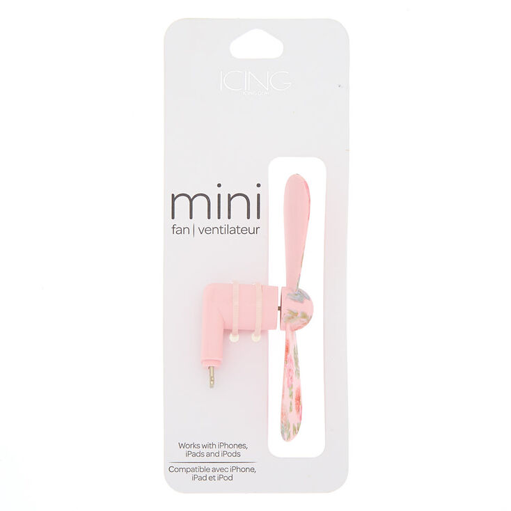 Desert Rose Phone Fan - Pink,