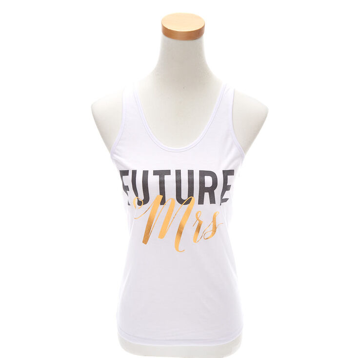Future Mrs. Tank Top - White,