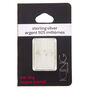 Sterling Silver Crystal Leaf Toe Ring,