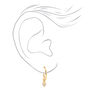 Mixed Metal Crystal Hoop &amp; Stud Earrings - 20 Pack,