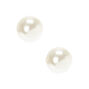 White  Pearl 12 MM Stud Earrings,