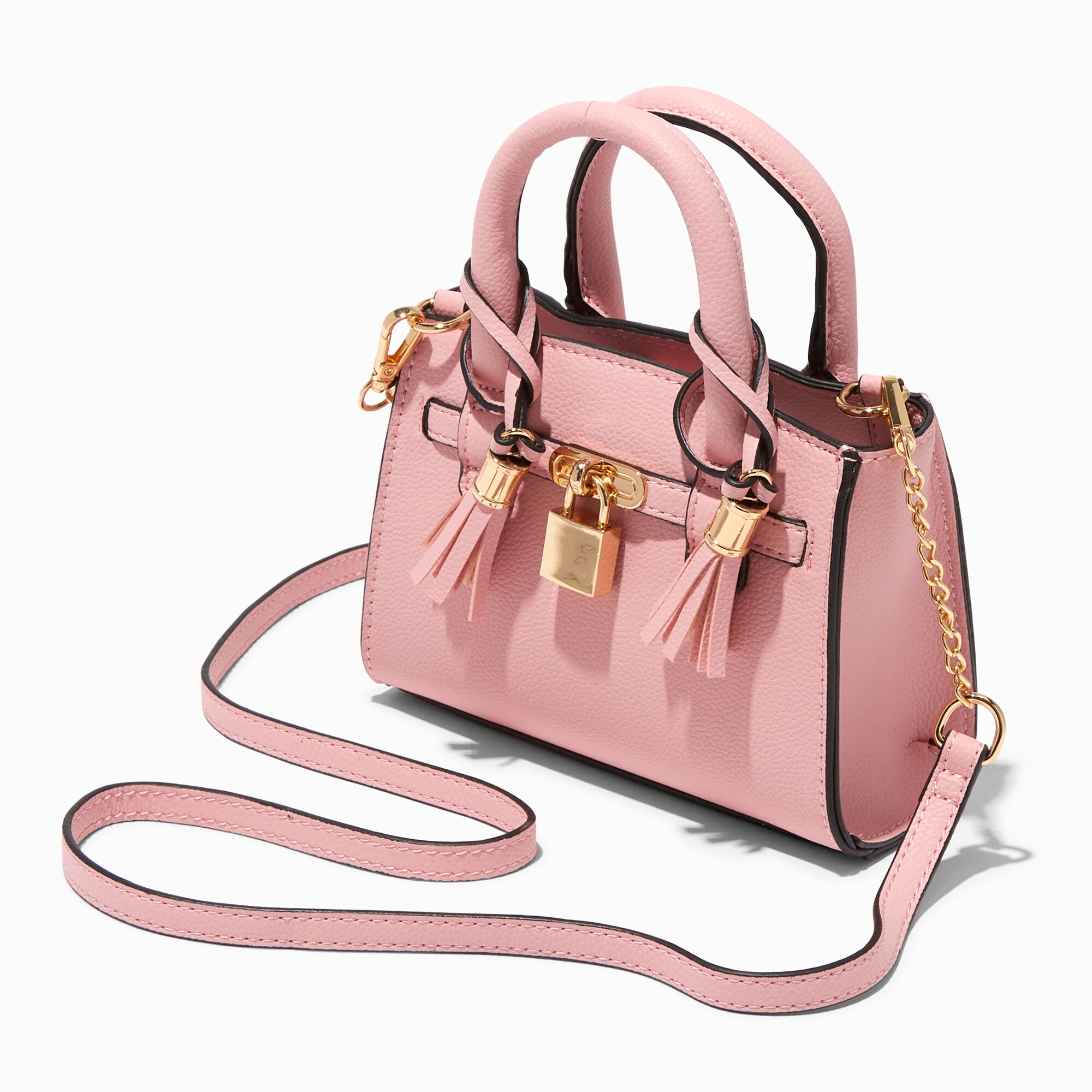 Light pink satchel handbag store