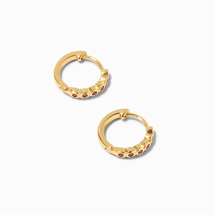 Icing Gold Mixed Hoop Earrings