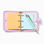 Purple &amp; Blue Sequin Mini Journal Notebook,