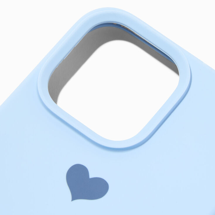 Baby Blue Heart Phone Case - Fits iPhone&reg; 14 Pro Max,