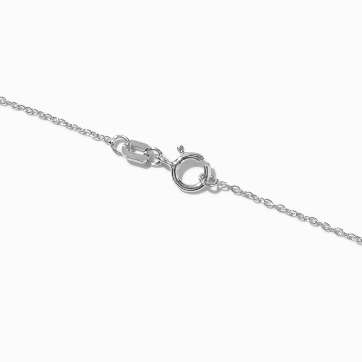 ICING Select Sterling Silver 1/10 ct. tw. Lab Grown Diamond Solitaire Basket Pendant Necklace,