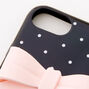 Polka Dot Protective Phone Case with Pearl Lanyard - Fits iPhone&reg; 6/7/8/SE,