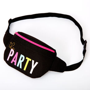 The Party Bridesmaid Fanny Pack - Black,