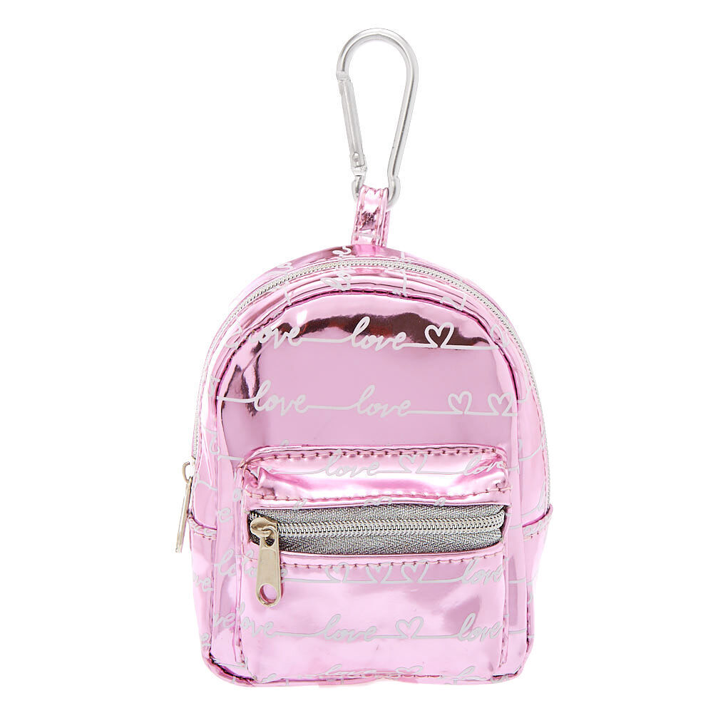 mini backpack keychain
