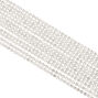 Silver Rhinestone Swag Chain Bracelet,
