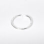 Sterling Silver Hammered Nose Ring,