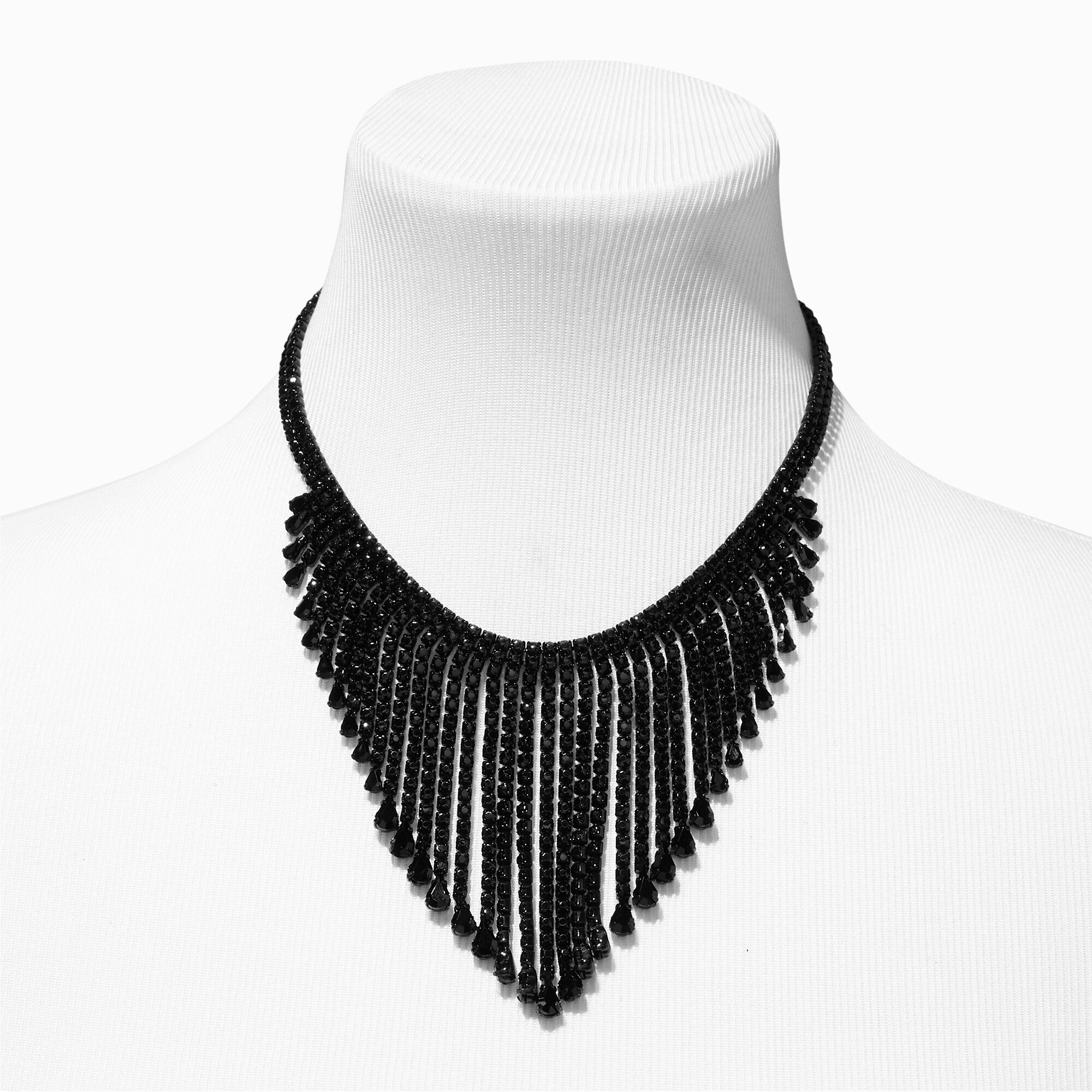 Fringe statement necklace hotsell