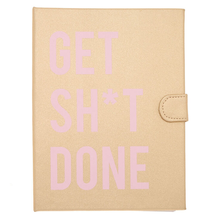 Get Sh*t Done Daily Planner - Gold,