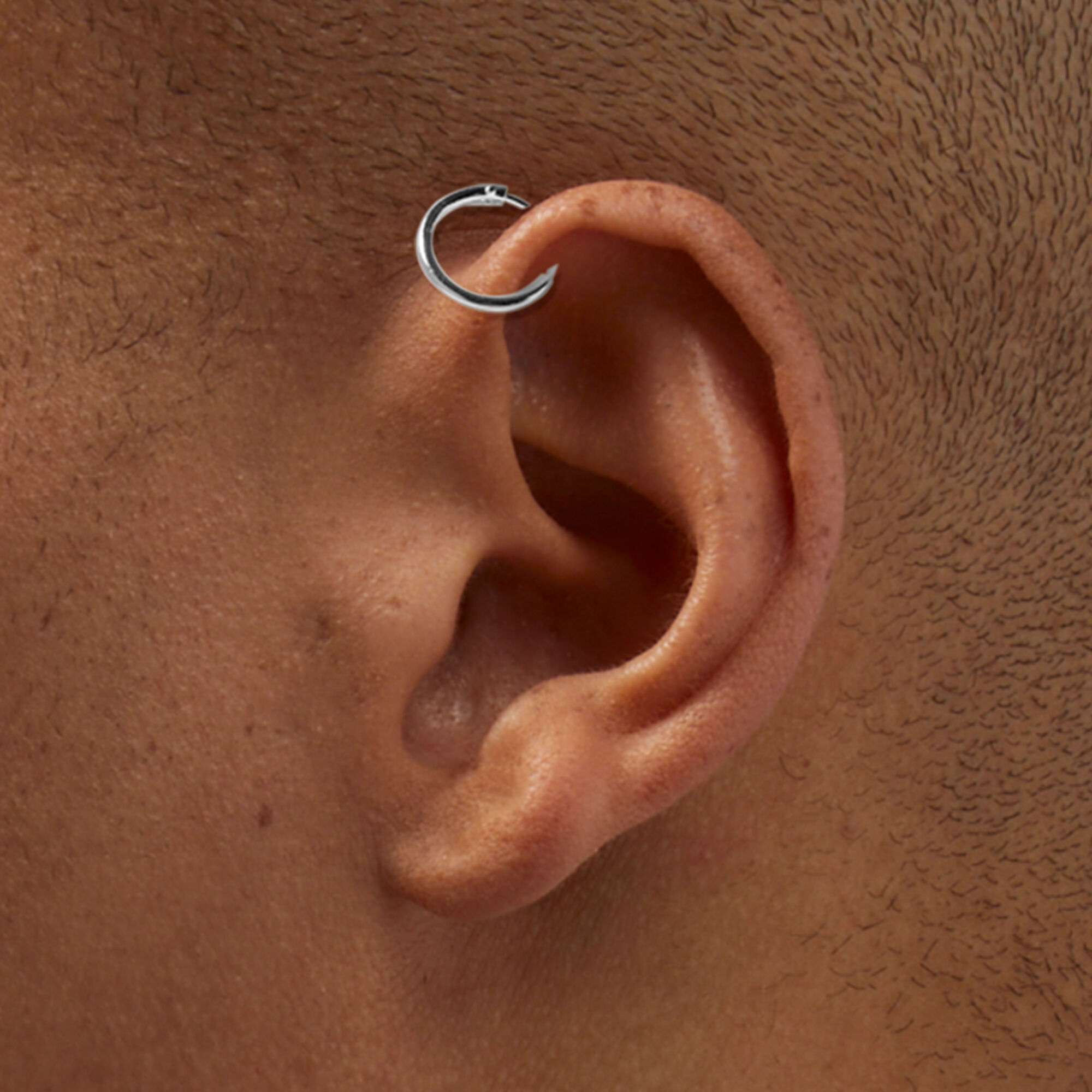 Helix hoop sterling silver hotsell