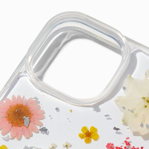Daisy Ring Holder Pressed Flowers Phone Case - Fits iPhone&reg; 13/14/15,