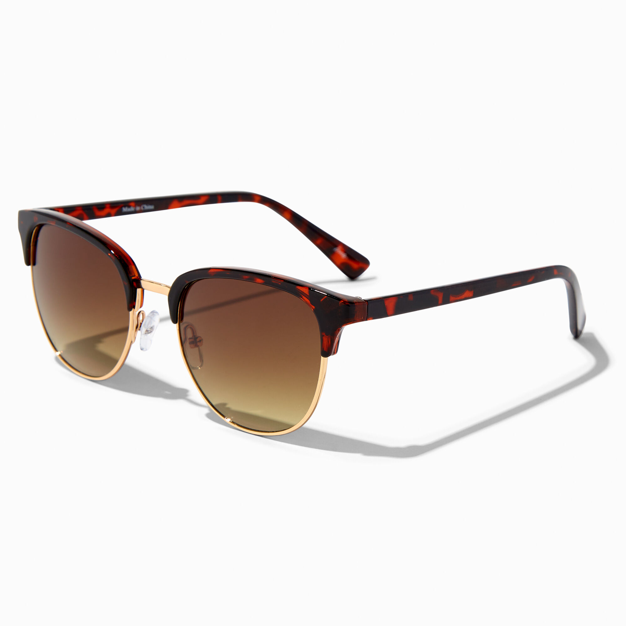 Tortoiseshell clubmaster sunglasses new arrivals