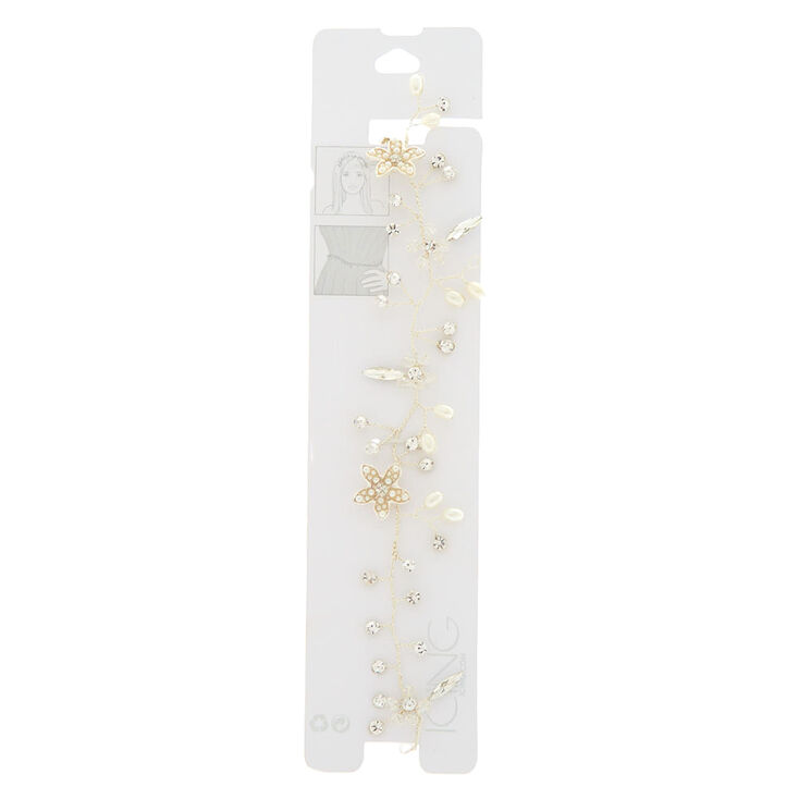 Silver Rhinestone Rectangle Hair Clips - 2 Pack,