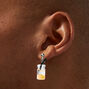 Lemon Water 1&quot; Clip-On Drop Earrings,