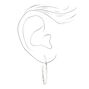 Silver Graduated Mixed Stud Earrings - 20 Pack,