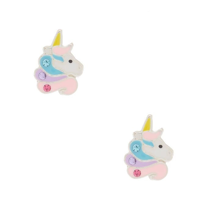Sterling Silver Sherbet Unicorn Earrings Icing Us