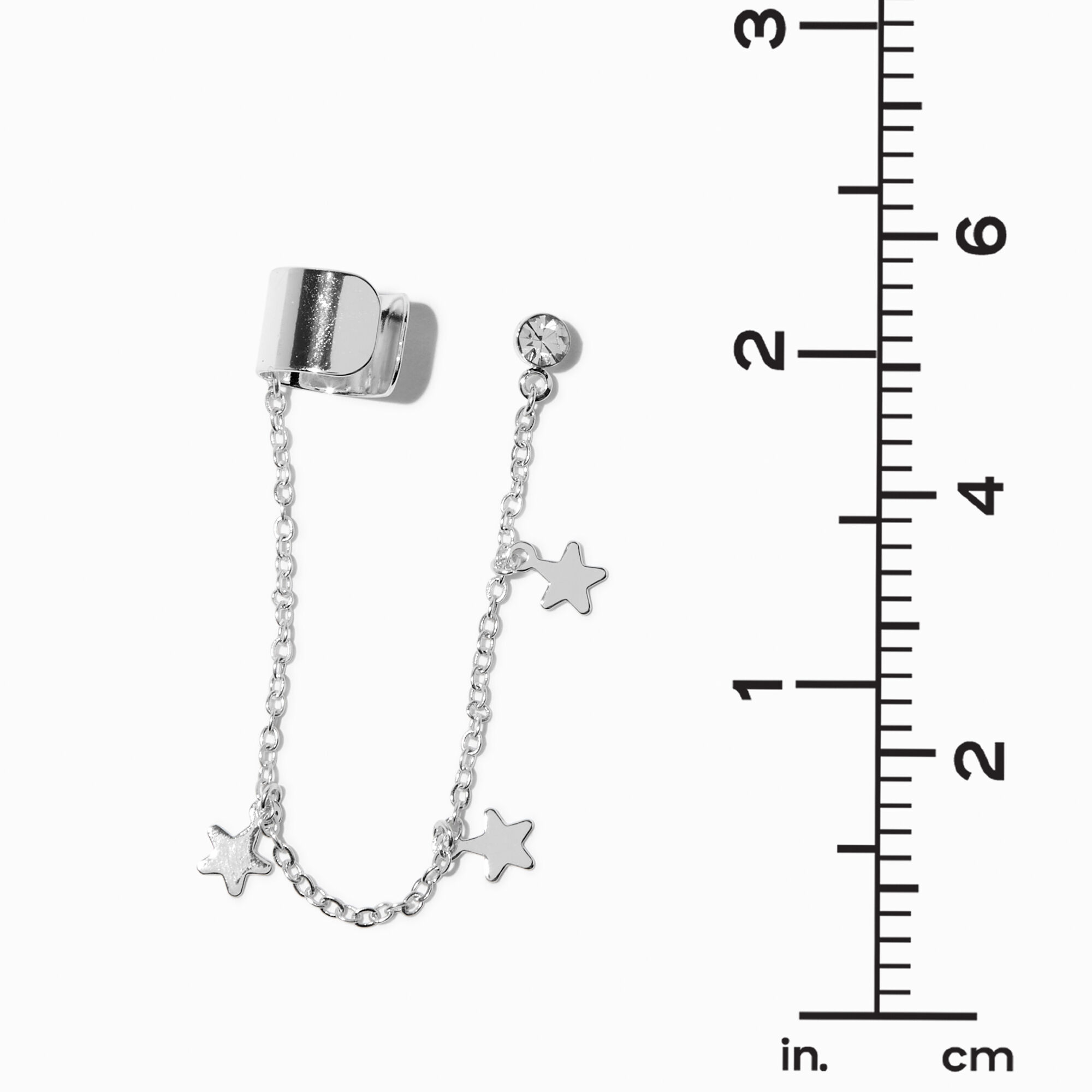 Numbering ♥ #8105 Coil Spiral Pave Ear Cuff / 6 Prong KIKICHIC | NYC | CZ Diamond Pave Multi Row Ear Cuff No