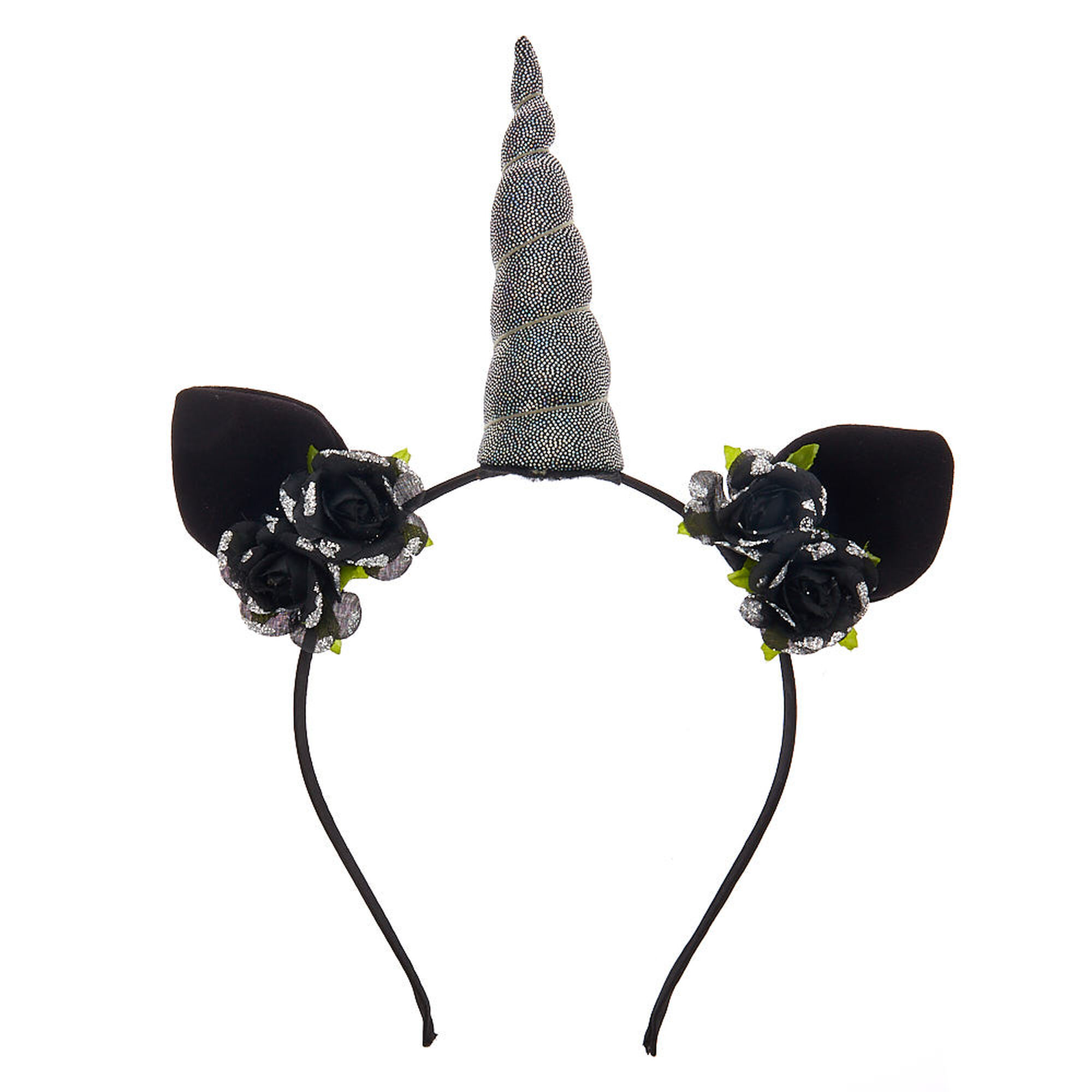 Glitter Unicorn Headband Black Icing Us