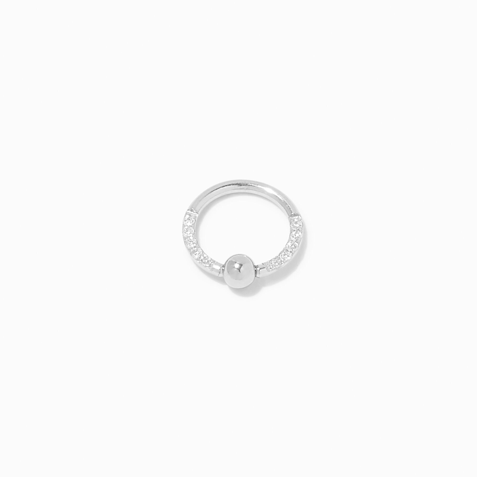 Cartilage hoop sales earrings surgical steel