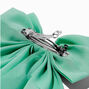 Mint Green Long Tail Hair Bow Clip,