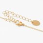 Gold Embellished Gecko 16&quot; Pendant Necklace,